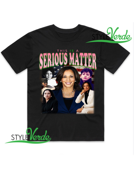 Serious Matter - Shirt Black