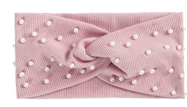 Norma Knit Pearl Headband