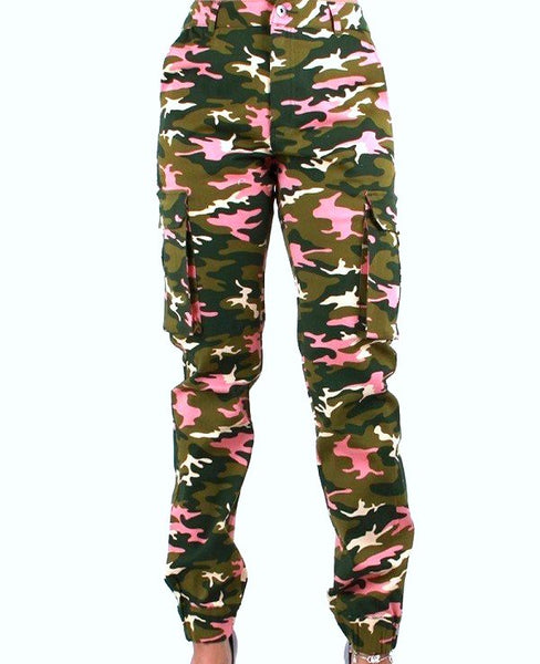 Green Ivy Army Cargo Pants