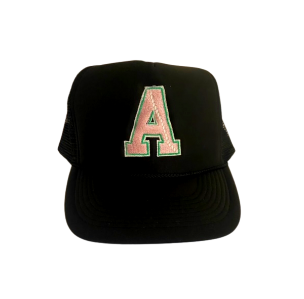 Pretty Trucker Cap (BLACK)