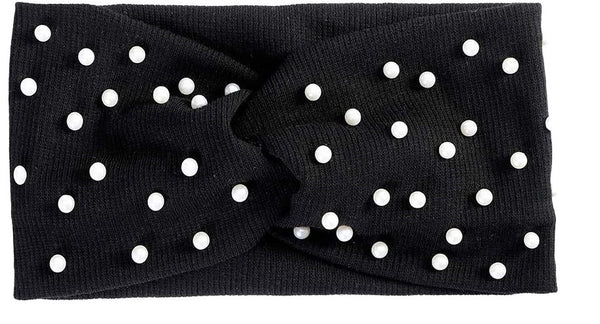 Norma Knit Pearl Headband