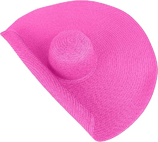 Lucy Pink Straw Hat