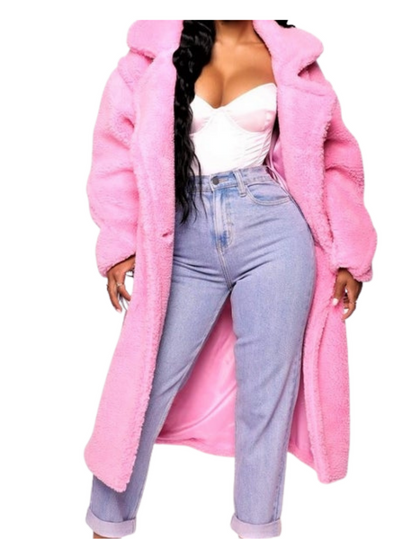 Pretty In Pink Coat